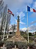 Le coq gaulois, de Jean Gaspar : monument aux Français (1919)