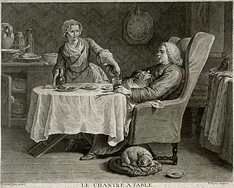 le curé servi