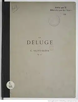couverture de la partition