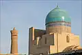 Le minaret et le dôme de la mosquée