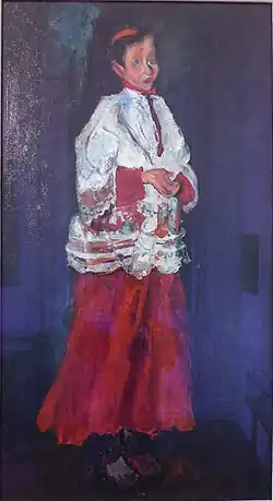 Soutine,Le grand enfant de chœur • 1925.