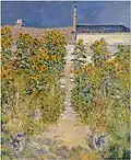 "Le jardin de l'artiste à Vétheuil" (1881) - W 684