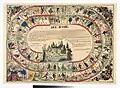 Un des jeux de l'oie de l'imagerie de Wissembourg