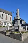 Le monument aux morts.