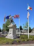 Le monument aux morts.