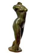 Torse de la jeune fille qui marche dans l'eau, 1921.