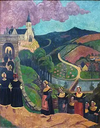Paul Sérusier, Le Pardon de Notre-Dame-des-Portes à Châteauneuf-du-Faou, vers 1894
