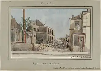 Le percement de la rue de la Convention en 1896 (idem).