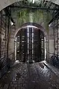 Le pont-levis de la batterie.