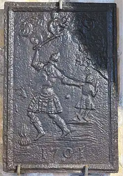 Le sacrifice d'Abraham.