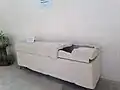 Le sarcophage.