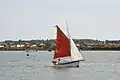 Le sloop « Le Pétoncle » en route vers La Tremblade.