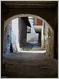 Une rue d'Usseaux.