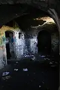 Le vestibule des magasins à poudre.