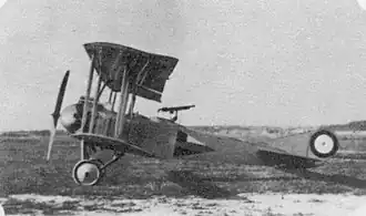 Vue de l'avion.