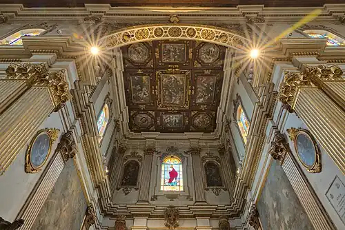 Plafond du chœur.