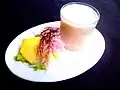 Jus de cocona au lait servi à Iquitos.