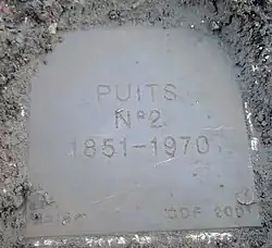 Puits no&nbsp;2, 1851 - 1970.