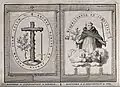 Bannières de l'Inquisition d'Espagne et de Goa