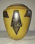 Vase décors géométrique (signé Leg), vers 1925