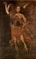 Leadh, Potencia de Dios (puissance de Dieu), peinture fort endommagée