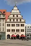 Alte Waage (Ancien « poids public) » à Leipzig (2015)
