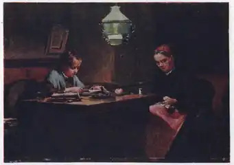 Grand-mère et Petite Fille, début 1910