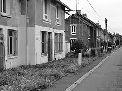 Des habitations en attente de démolition.