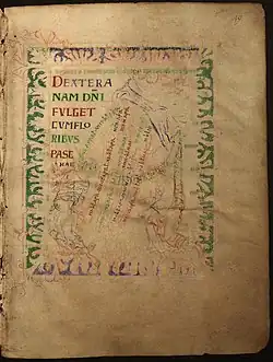 Image illustrative de l’article Missel de Leofric