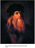 Léonard de Vinci, polymathe florentin.
