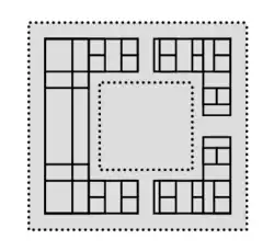 Plan du Léonidaion