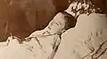 Léopold sur son lit de mort
