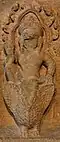 Varuna (dieu des eaux, gardien de l'ouest) sur Hamsa