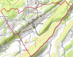 Carte topographique