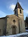 L'église des Allymes.