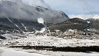 Le village en hiver