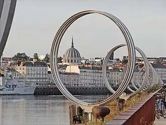 Les Anneaux de Buren, Nantes.