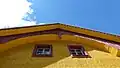 Bassins du Doubs. La maison du débarcadère ou de l'embarcadère du Saut du Doubs.