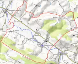 Carte topographique