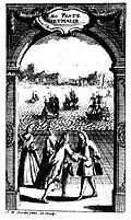 Frontispice pour Les Fêtes de Thalie dans le Recueil général des Opera publié par Ballard (T.XI, 1738).