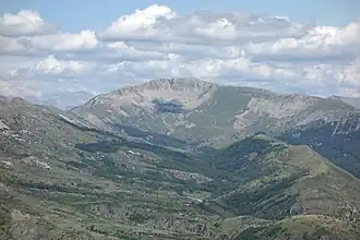 Vue du sommet.