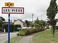 Entrée de l'agglomération.