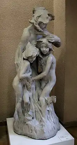 Raoul Larche, Les Violettes, Vesoul, musée Jean-Léon Gérôme.