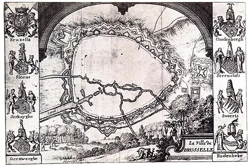 Blasons des Lignages de Bruxelles, 1697.