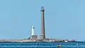 Avec le phare de 1845 en arrière plan.