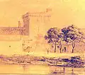 Gravure anonyme de 1847, Archives municipales d'Avignon.