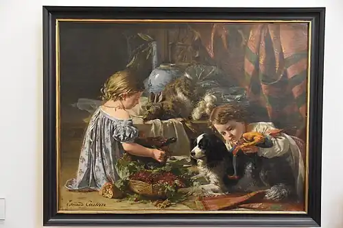 Les trois amis (1867).