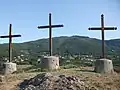 Les trois croix du Crestet.
