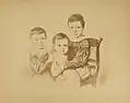 Les trois frères Balsan (Charles, Henry et Auguste)