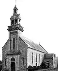 L'église Saint-Symphorien de Le Leslay au début du XXe&nbsp;siècle.